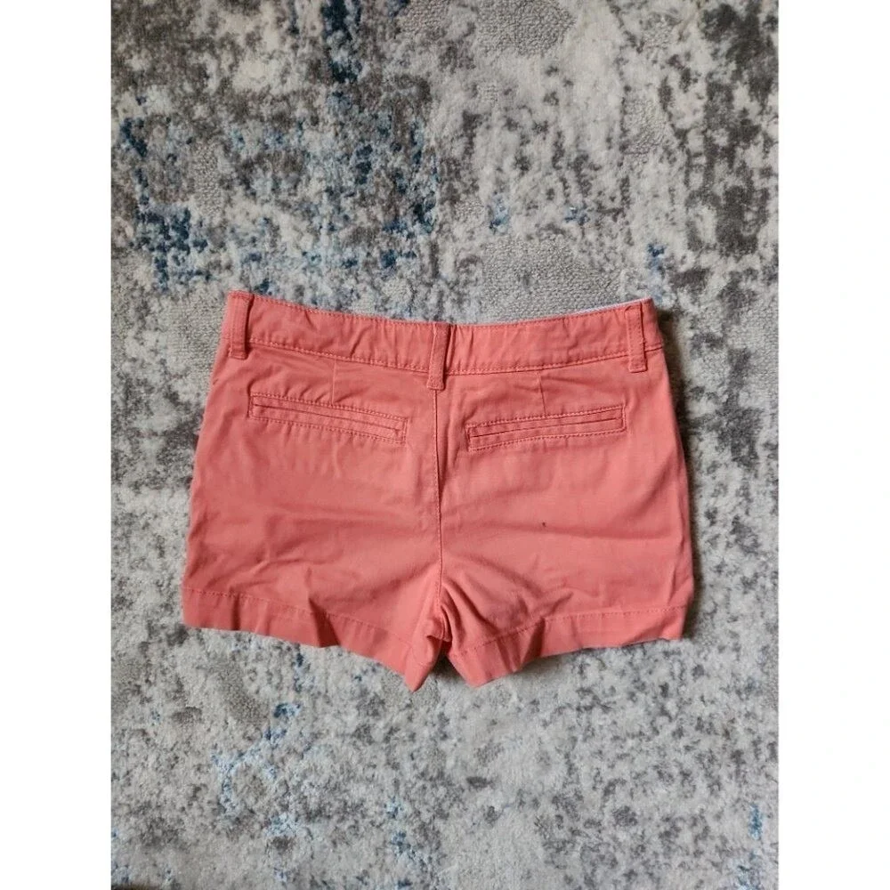 🥳 5 for $25 BUNDLE Crown & Ivy Girls Size 7 Coral Pink‎ Preppy Shorts